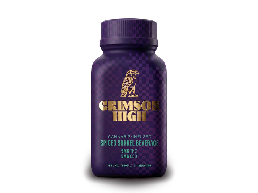 Crimson High bottle