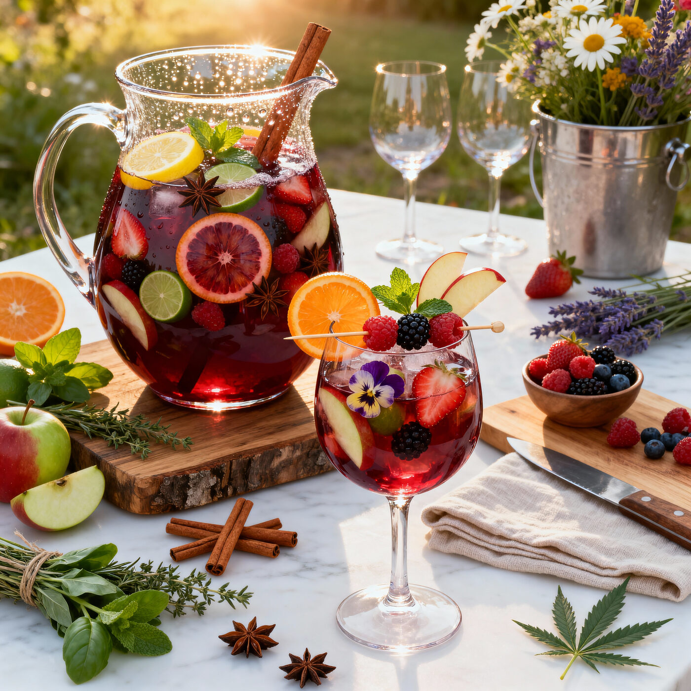 Crimson High Sangria
